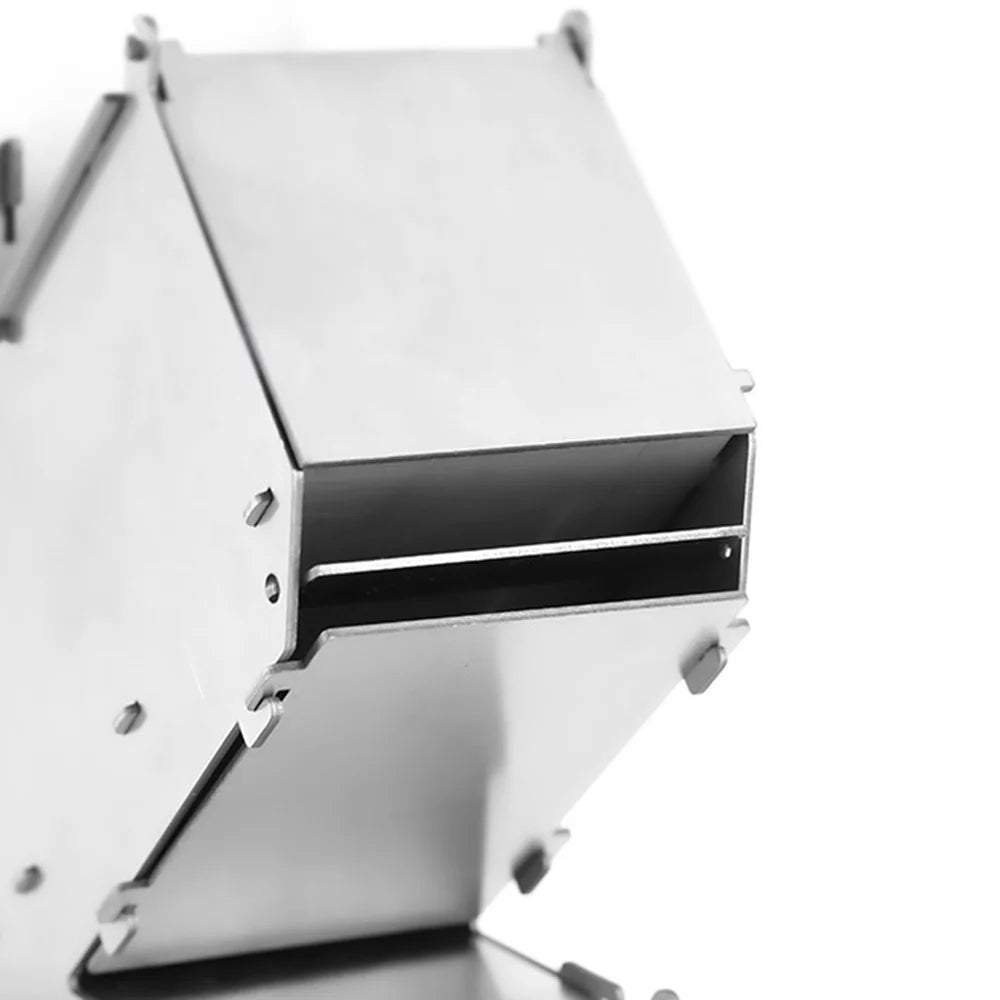 Collapsible Stainless Steel Wood Burning Stove Q748935
