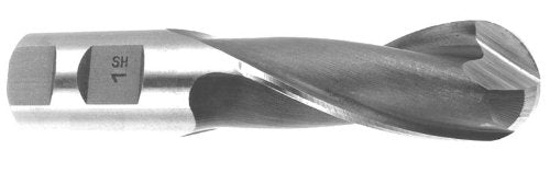 1/2 X 1/2 High Speed Steel 2 Flute Single End Ball End Mill, Pack of 2 B117