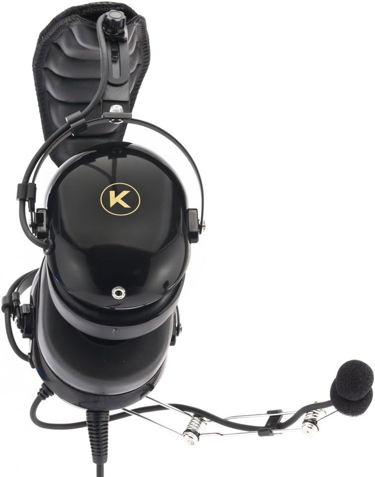 Pilot Aviation Headset with Carrying Case F874