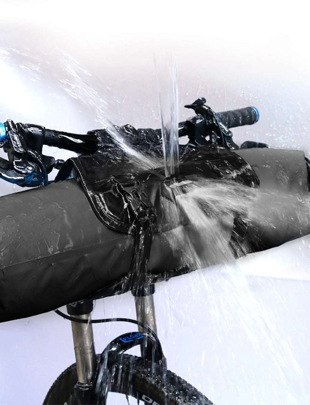 Waterproof Bike Handlebar Bag with Detachable Dry Pack (3-7L) V6396