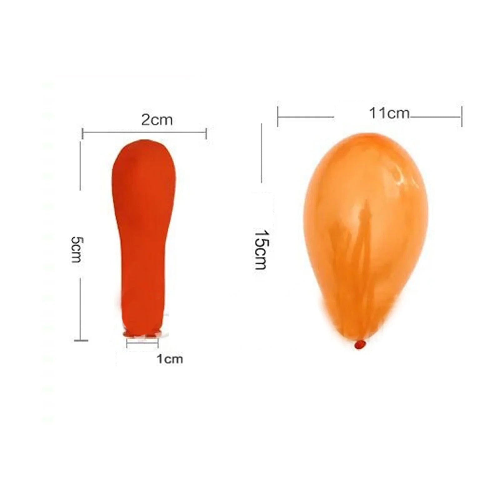 1000 Pack Latex Water Balloons with 2 Hose Y870376