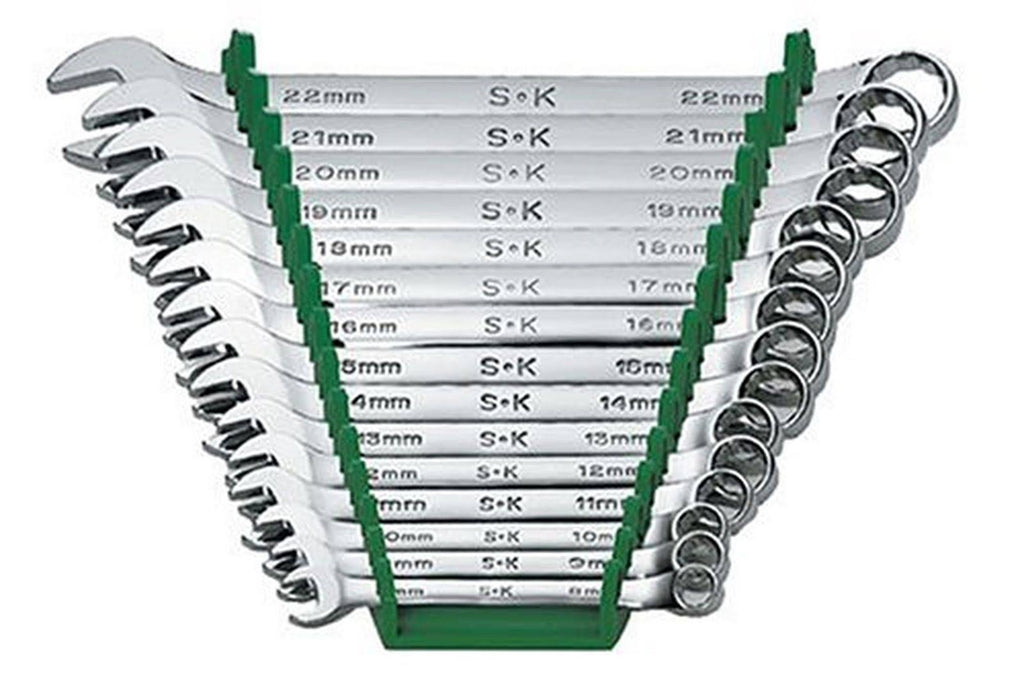 15 Piece Fractional Combination Wrench Set Y96352