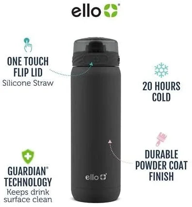 Purple Stainless Steel Water Bottle A537240