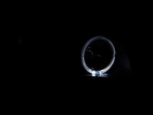 Black Halo Crystal Headlights for 2000-2001 Toyota Camry V4328