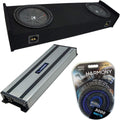 10 Custom Sub Box Enclosure with Amplifier W1038