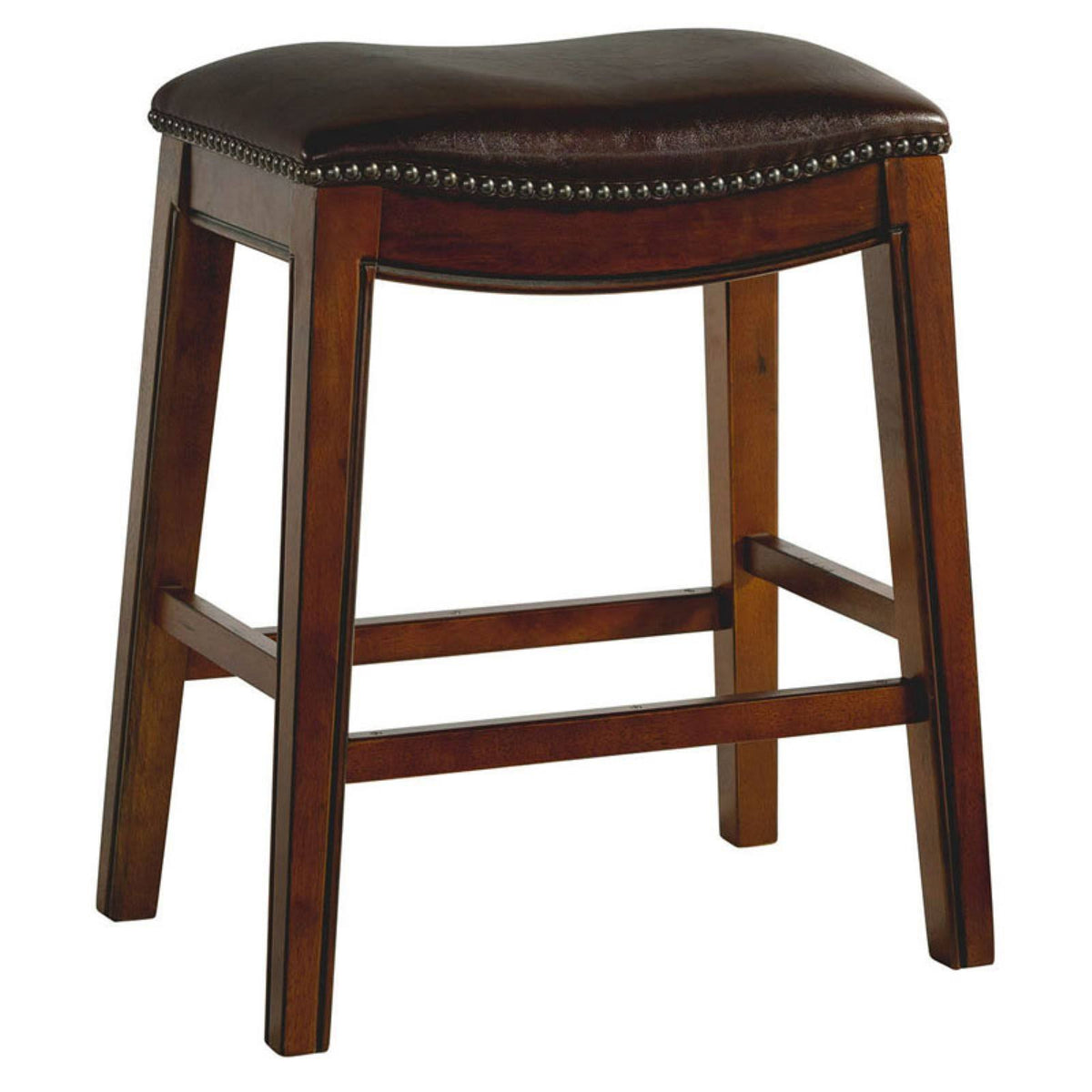 Brown Backless Counter Height Stool Y523449