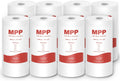 10" x 4.5" 5 Micron Whole House Sediment Water Filter Replacement Cartridge (8 Pack) M2996