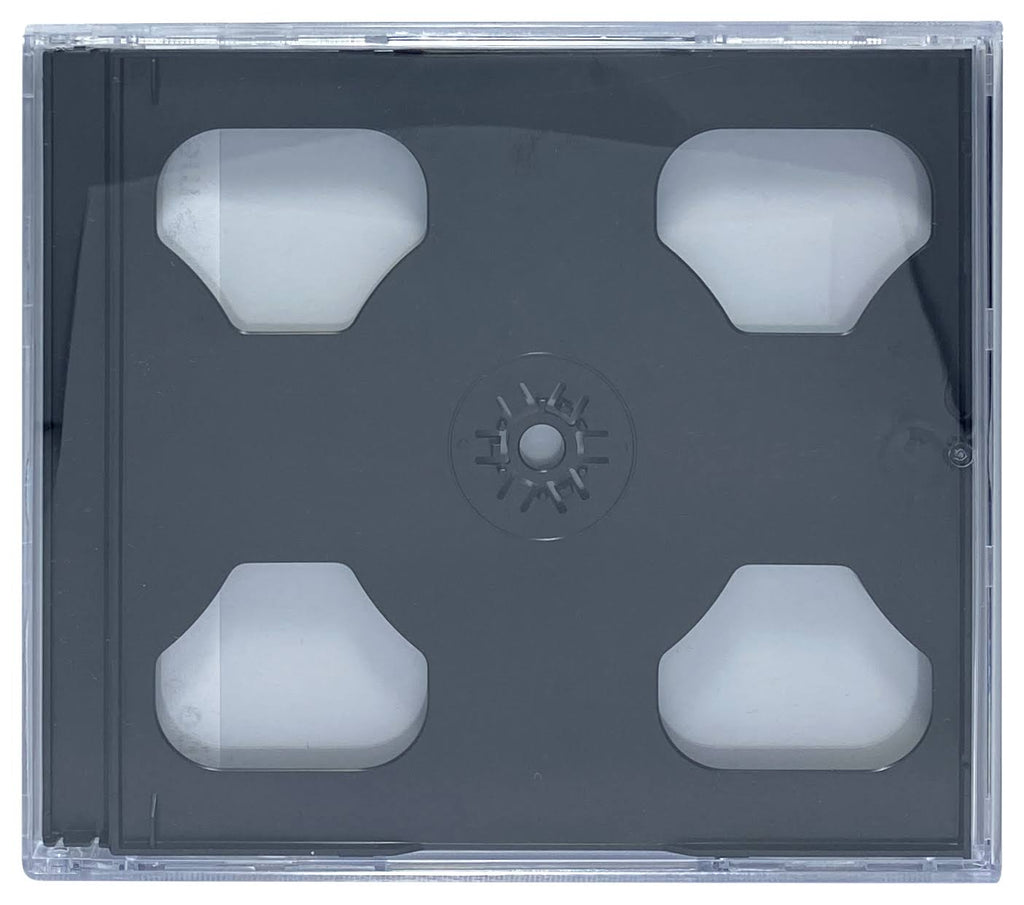 Black Double CD Jewel Case Z602
