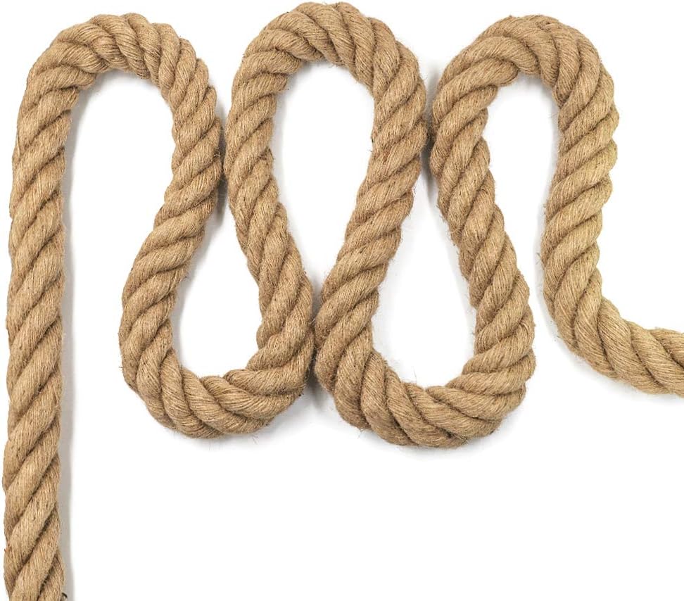 1.18/1.5/2 Inch Twisted Hemp Rope O5772