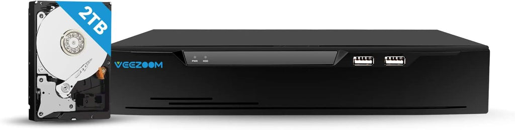 4K 8 Channel NVR with Pre-Installed 2TB Hard Drive A94150