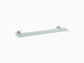 Polished Chrome Glass Shelf F2136