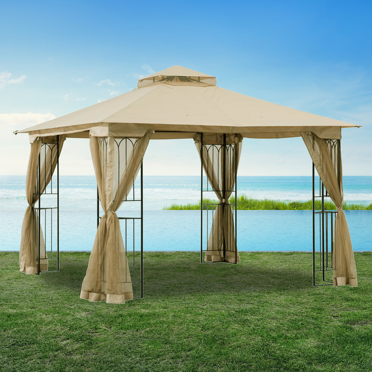 Replacement Canopy Top Cover for Gazebo C85653