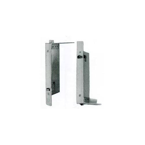 Pair of Automatic Flush Bolts for Wood Doors Satin Bronze Finish O24664