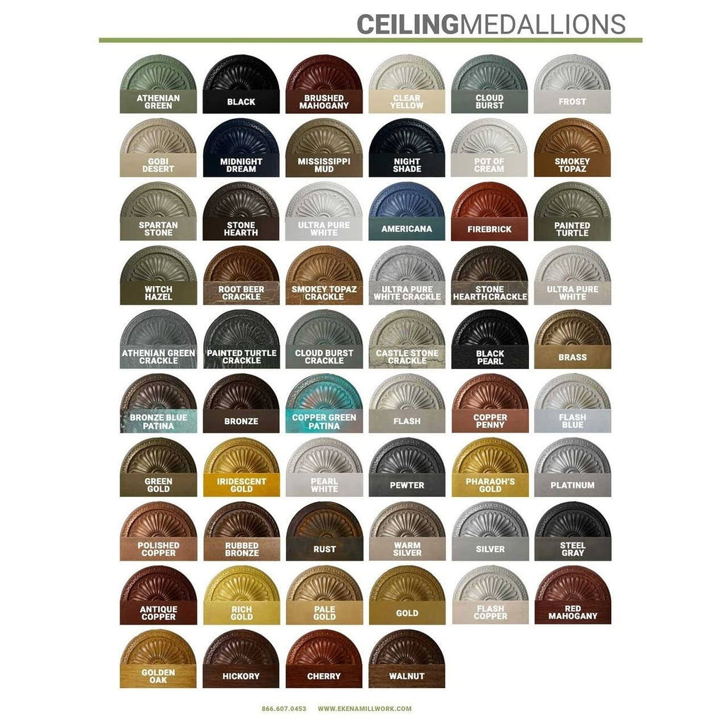 41x22OD x 4x22ID x 2 3/8x22P Ceiling Medallion G663721