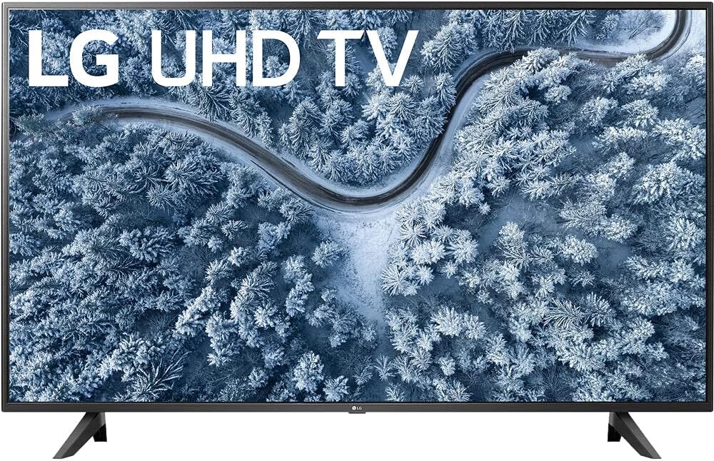 65 Inch 4K LED UHD Smart TV Bundle with Soundbar, Subwoofer, Wall Mount, HDMI Cables T43474