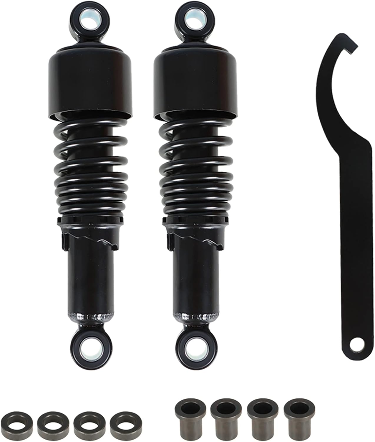 Pair Rear Shocks 10.5 267mm Black H77373