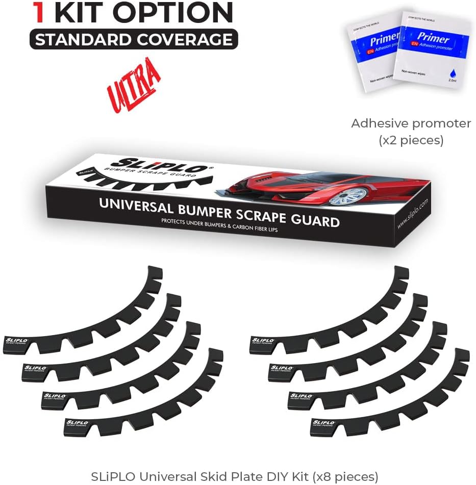Carbon Fiber Bumper Skid Plate Protector Kit K6521