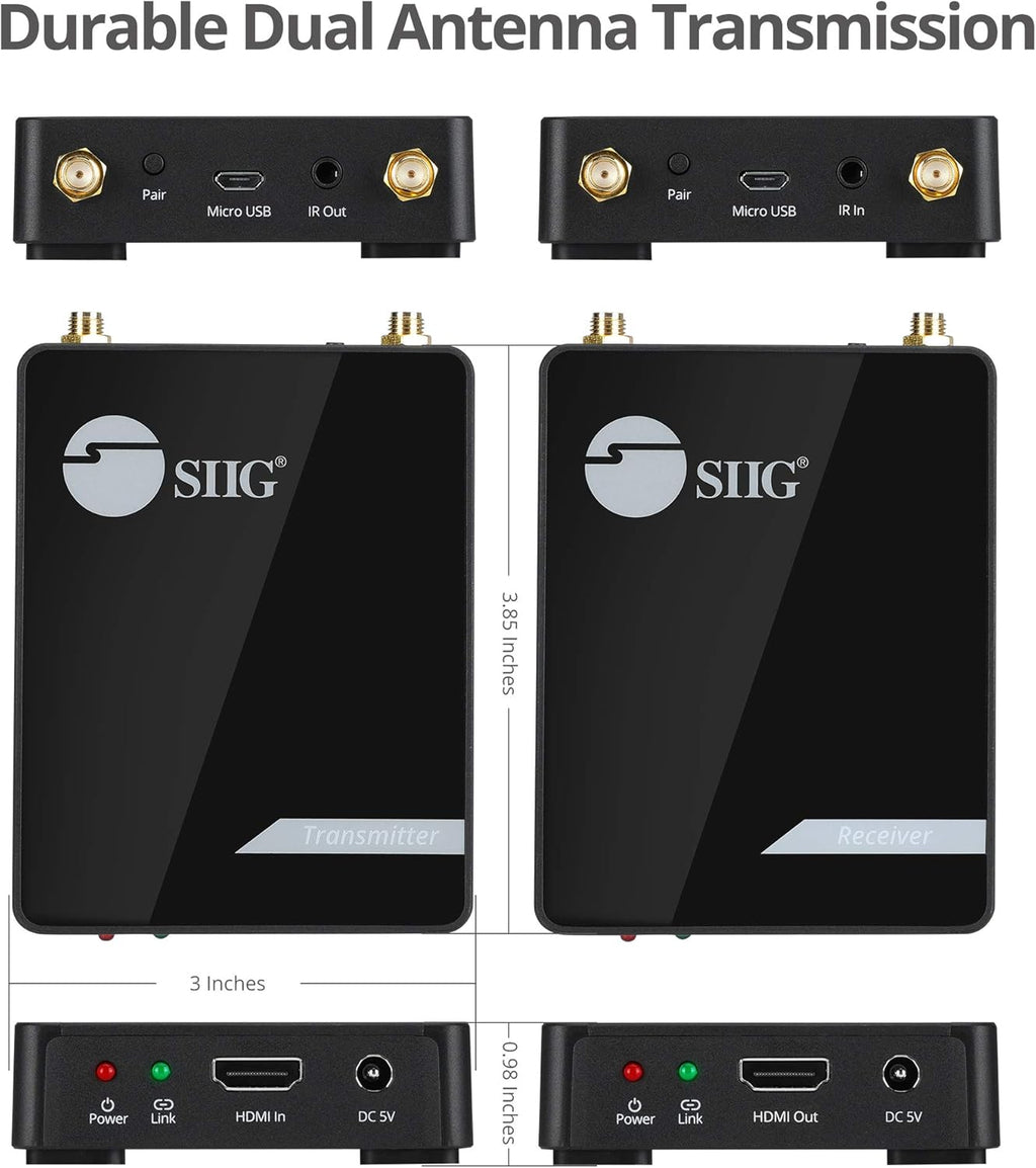 330ft 1080p Wireless HDMI Extender with IR Y521109