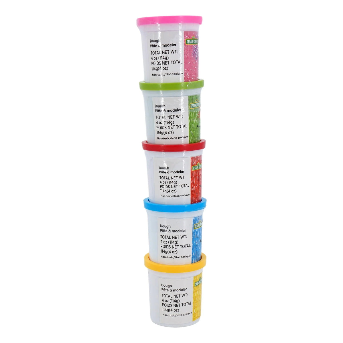 Play Modeling Dough, 5-Pack, 4oz Cans U737