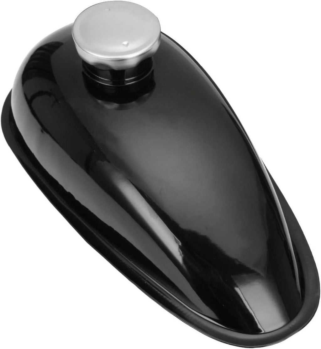 2L Metal Fuel Gas Tank with Cap for Motorized Bicycle Engine I406