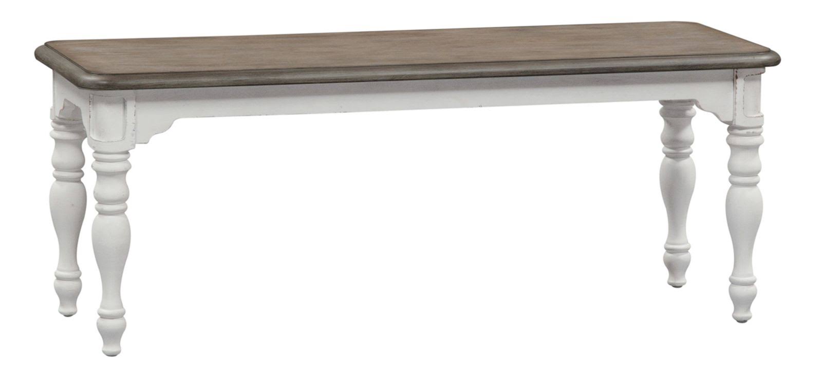 White Dining Bench V91476