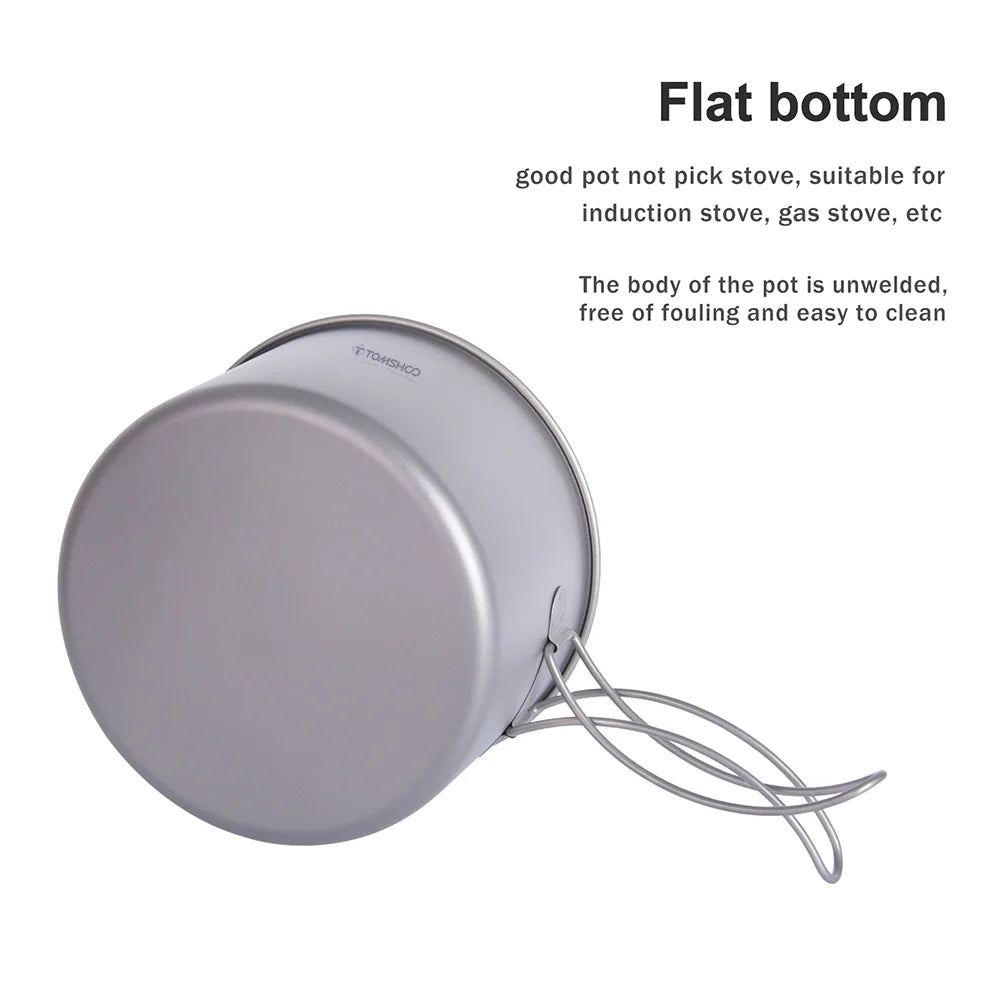 Titanium Pot and Plate Set with Frying Pan I64020