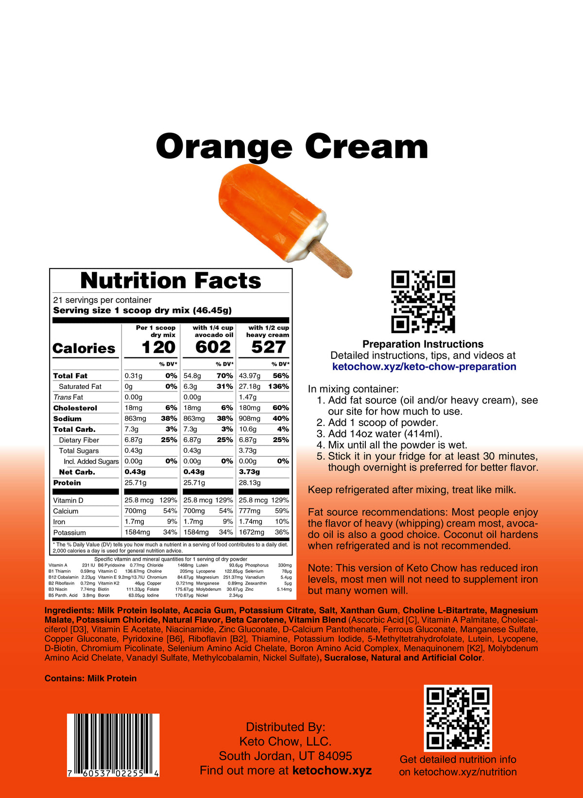 Eggnog Keto Meal Replacement Shakes X44710