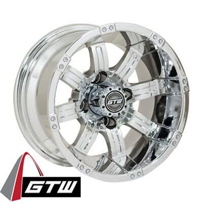 12 inch Chrome Golf Cart Wheel D980463