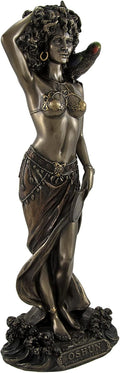 9.5 Inch Cold Cast Resin Antique Bronze Finish Statue R745451