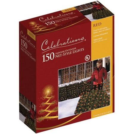 Incandescent Net Light Set, 4 L x 6 W D59153