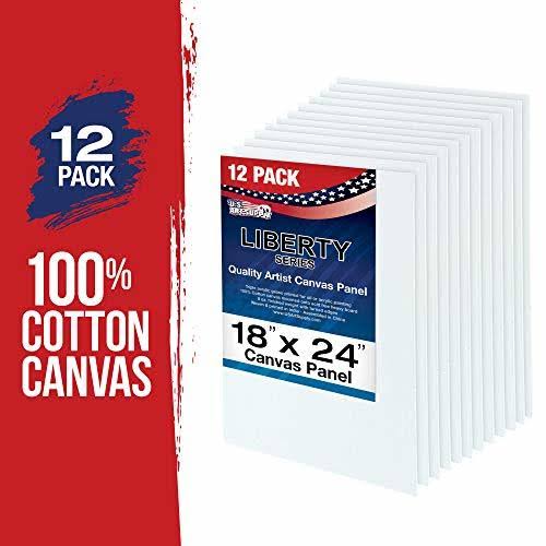 12 Pack 18x22 24x22 Canvas Panel Acid-Free N270