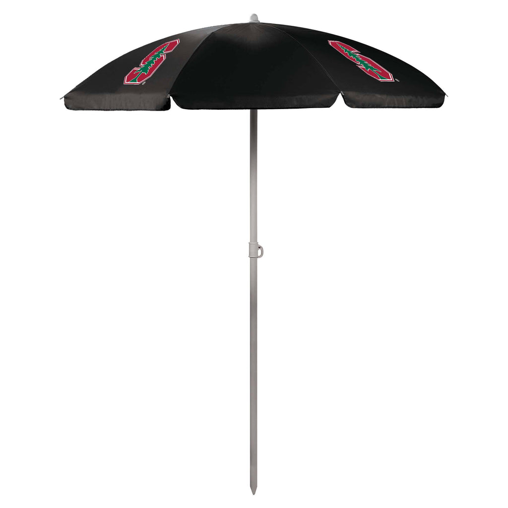 Black 5.5' Portable Beach Umbrella H609