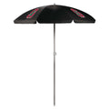 Black 5.5' Portable Beach Umbrella H609