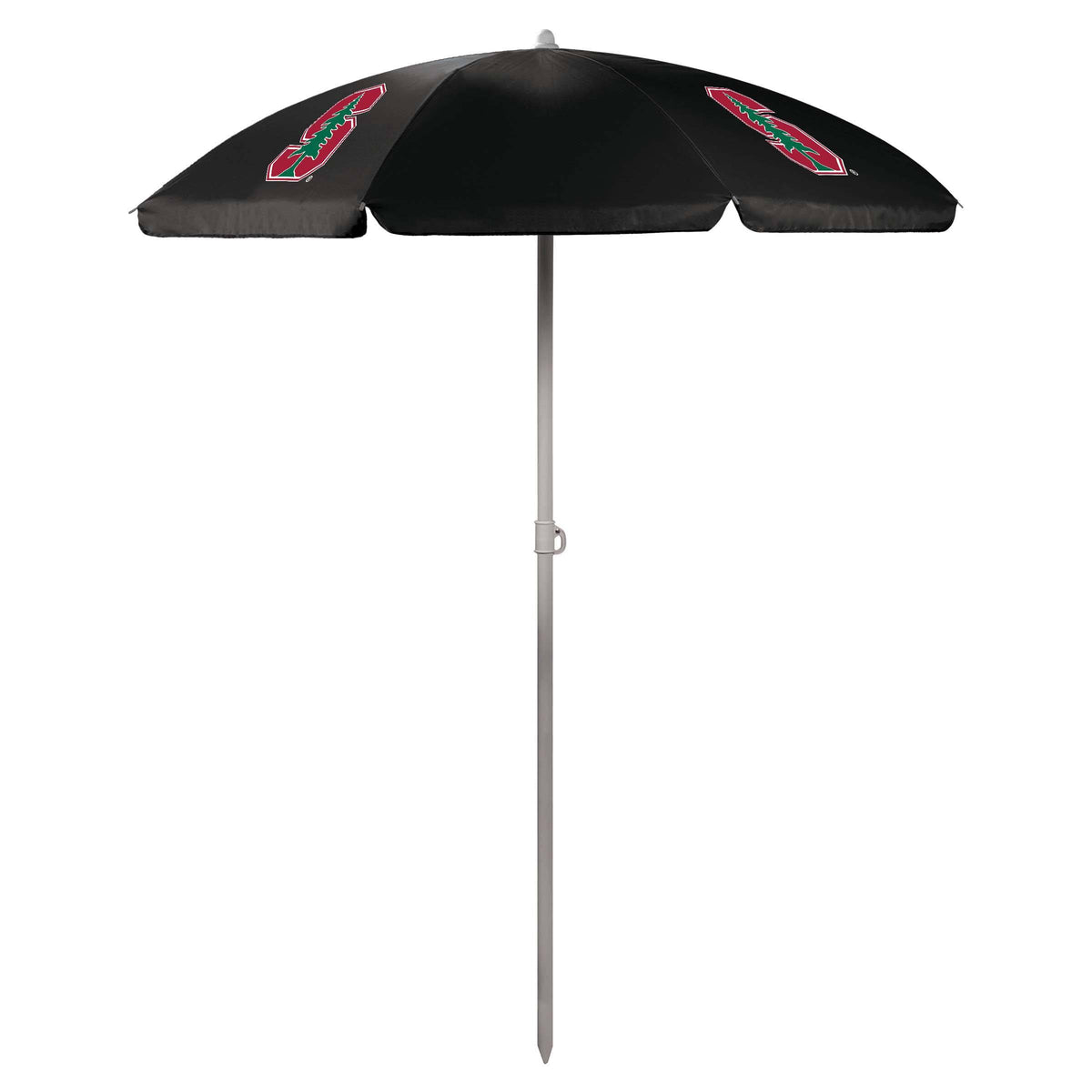 Black 5.5' Portable Beach Umbrella H609