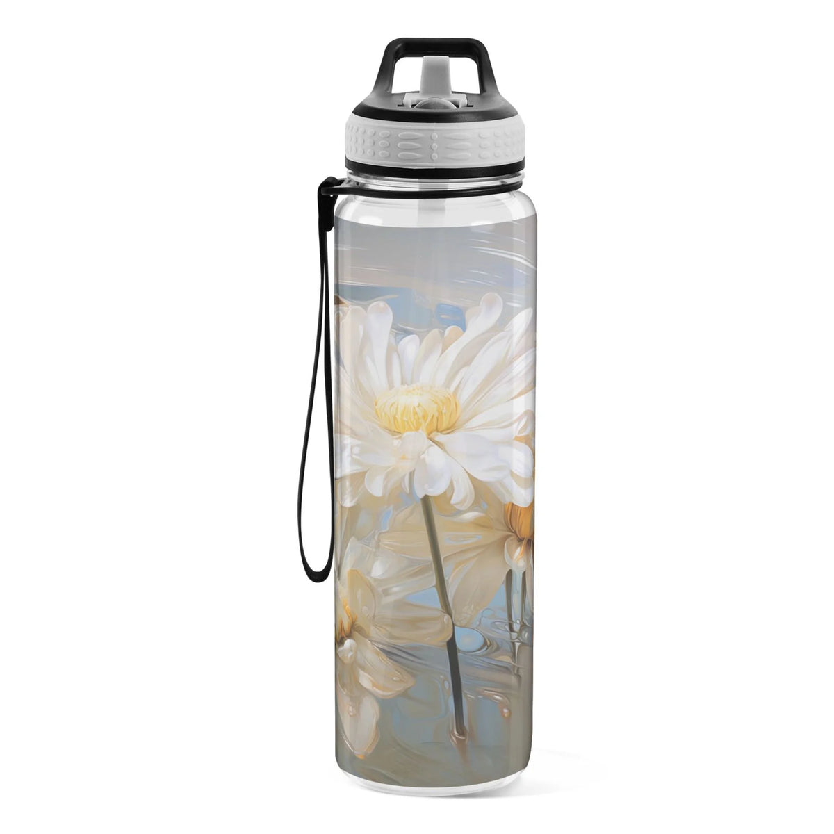 Clear Tritan 32oz Water Bottle with Straw T27020