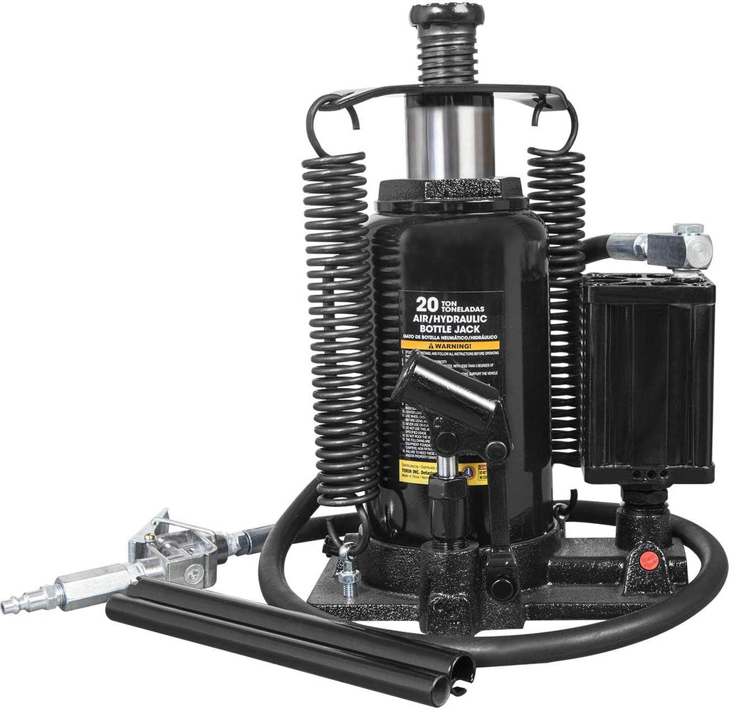 Black Pack of 2 Hydraulic Bottle Jack E893247