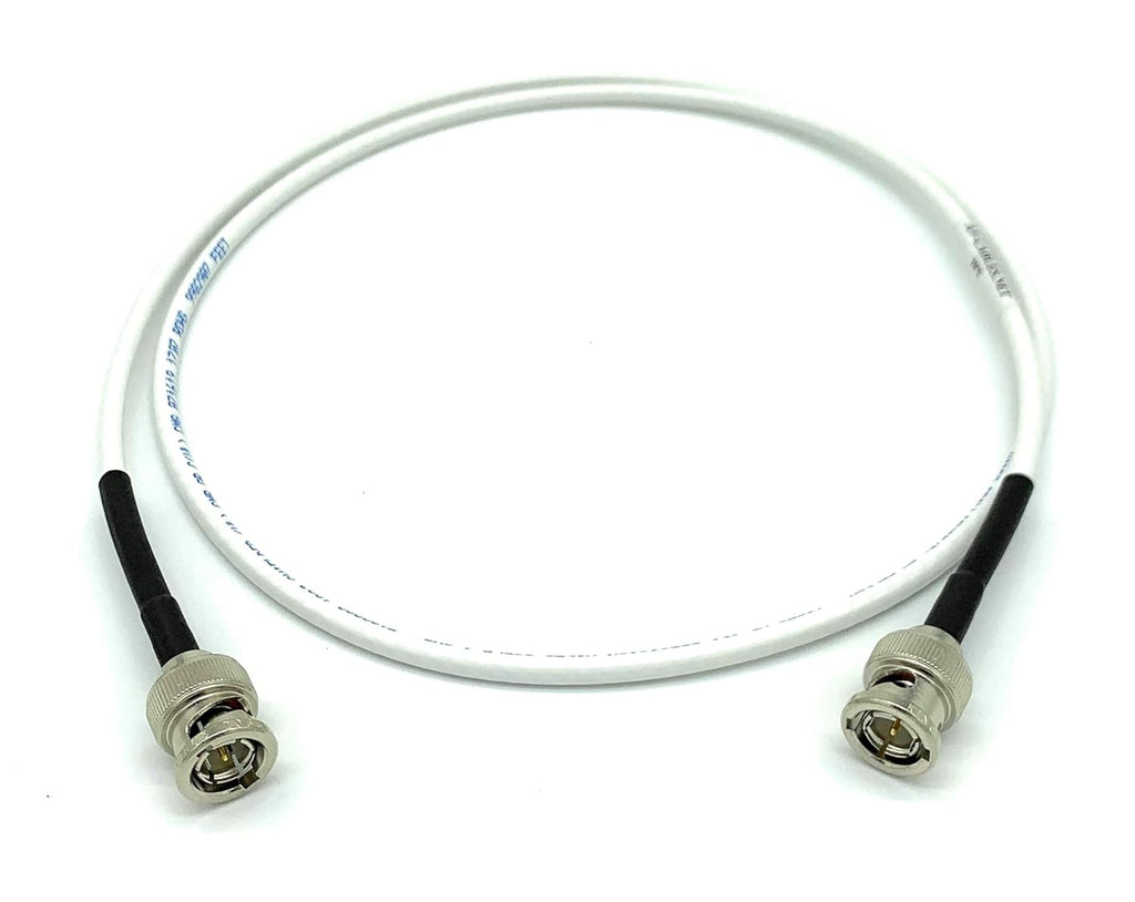 3G/6G HD SDI Mini RG59 BNC Cable (15ft, Red) Pack of 2 M8822