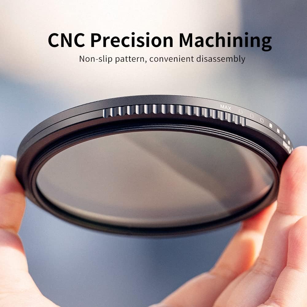 72mm Variable ND3-ND1000 Neutral Density Lens Filter K8198