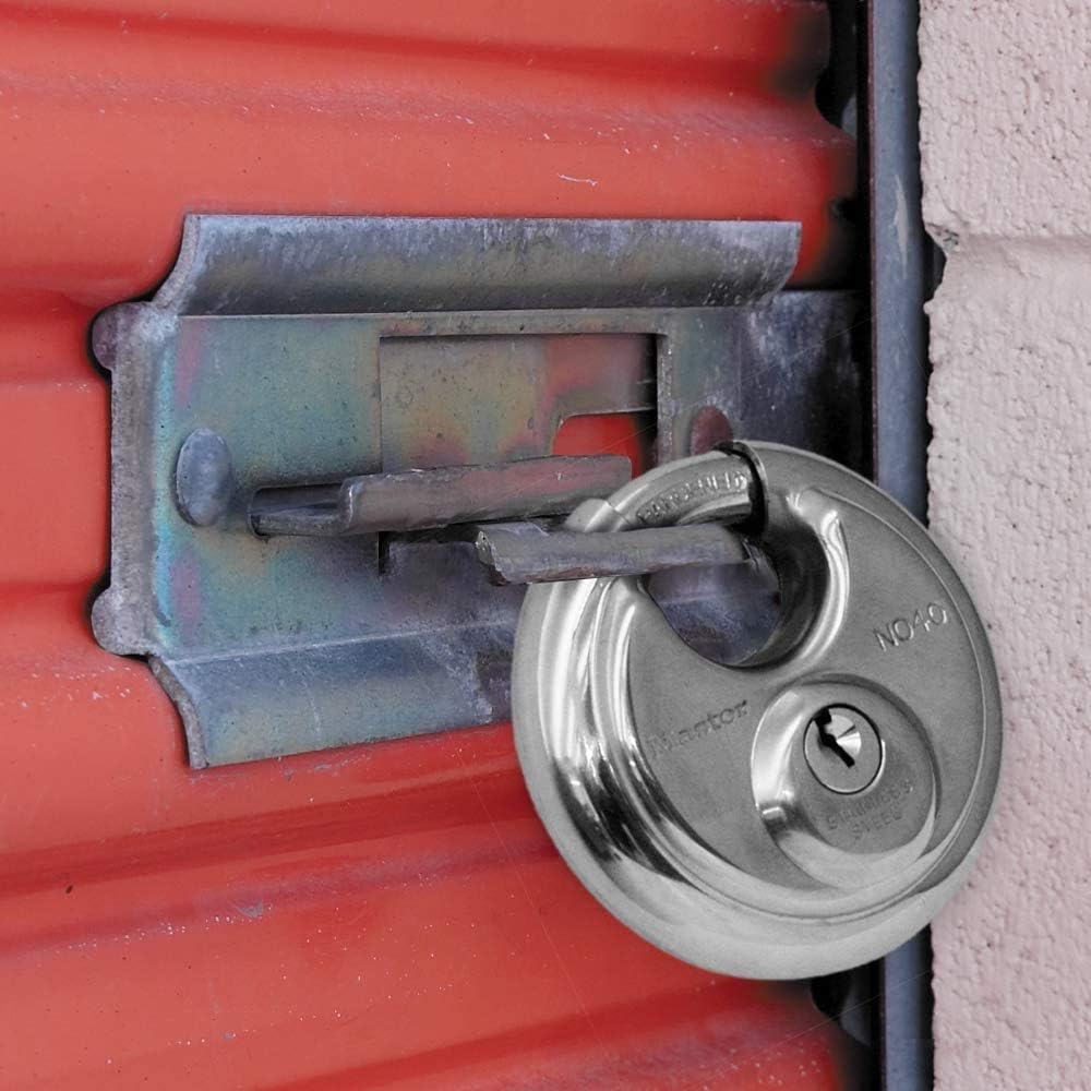 8 Keyed Alike Stainless Steel Padlocks R438623