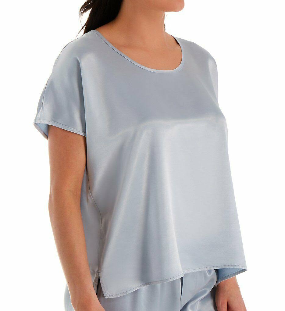 Morning Blue Satin Tee E69149
