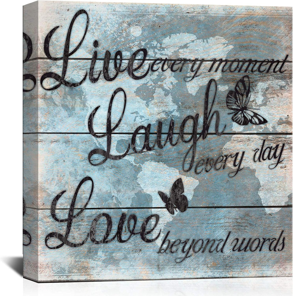 Butterfly Canvas Wall Art 24x24 Y96824