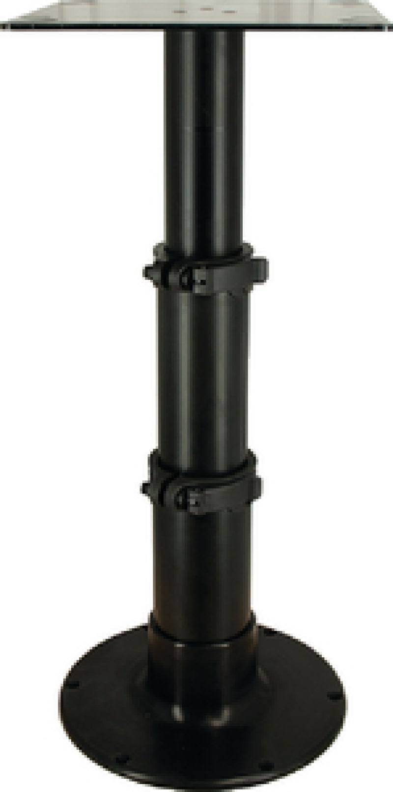 Black 3 Stage Table Pedestal F112698