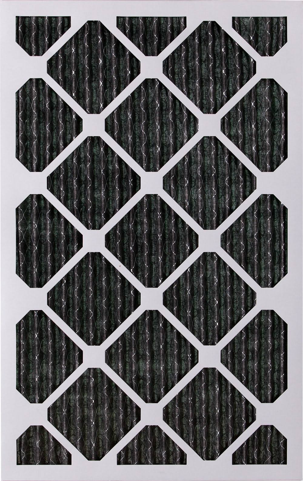 18x20x1 MERV 8 Pleated Carbon Air Filters 6 Pack M22021