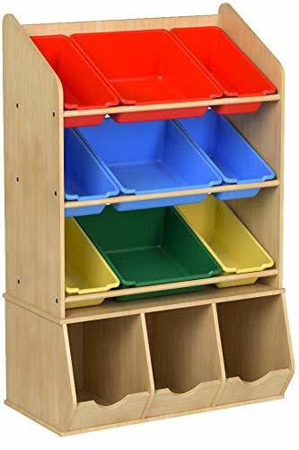 12 Bin Organizer with Nine Removable Plastic Bins Z8946