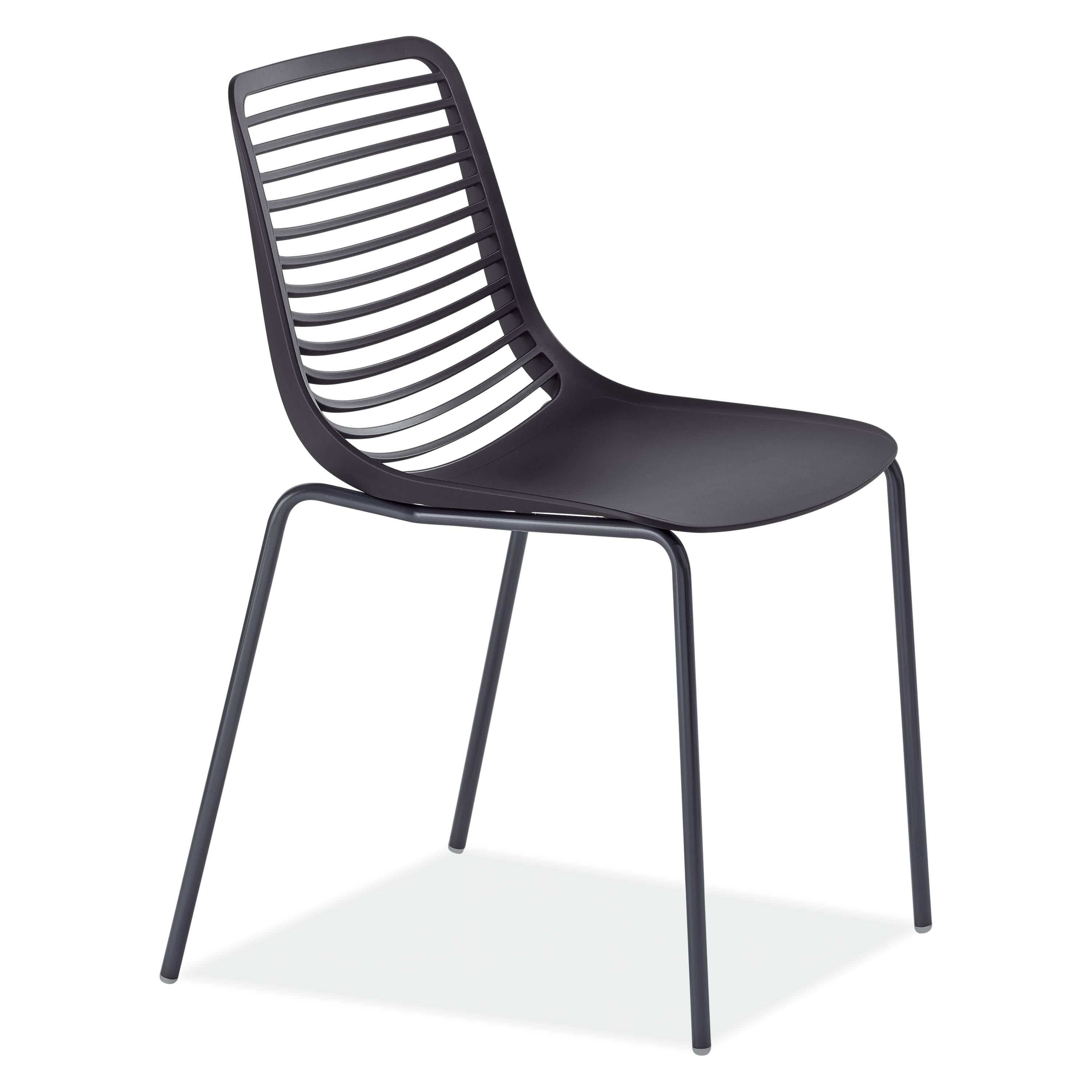 Grey Mini Patio Side Chair N145