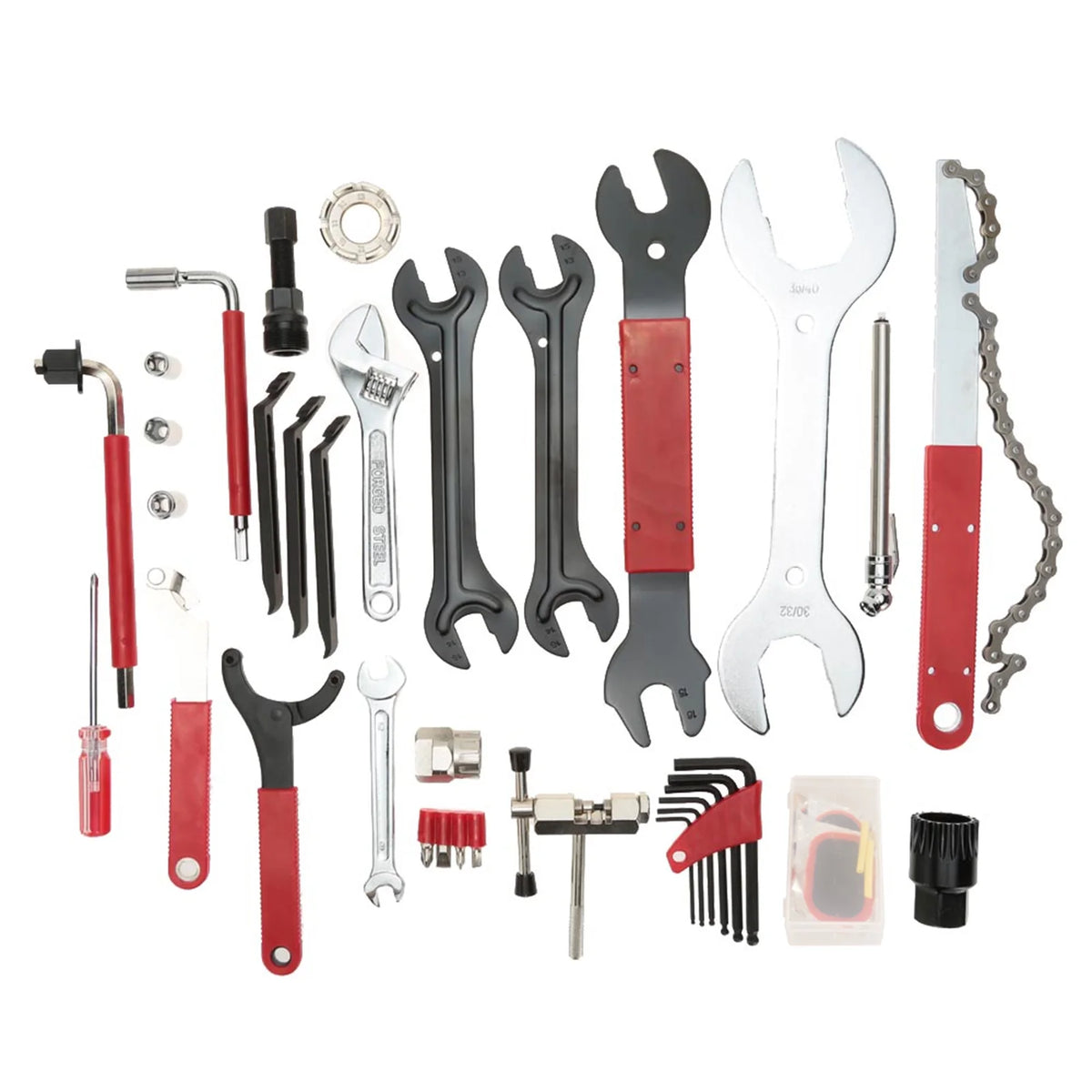 Portable Multifunctional Cycling Bike Tool Kit Set Carbon Steel Tools J557649
