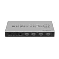 KVM Switch Displayport 4K USB 2 in 1 Out Pack of 2 J326356