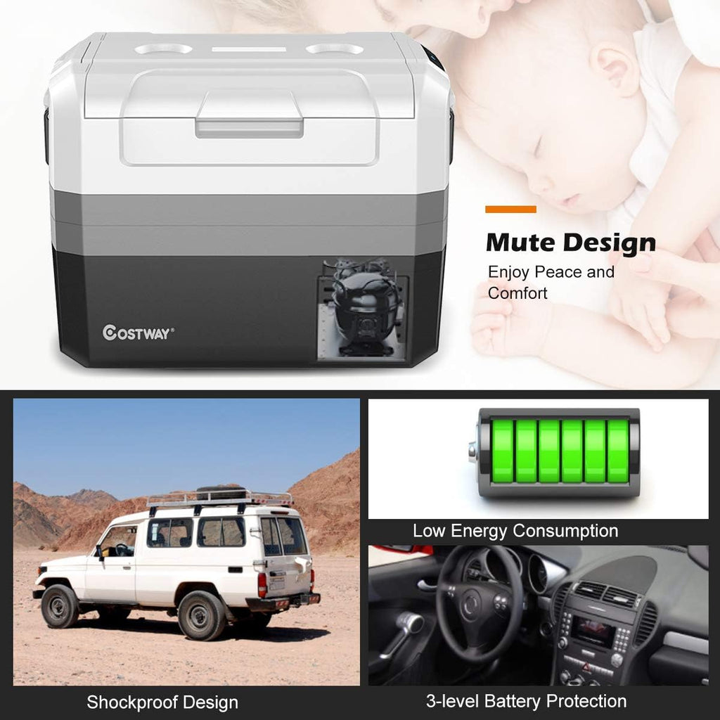 58-Quart Compressor Car Refrigerator W53867