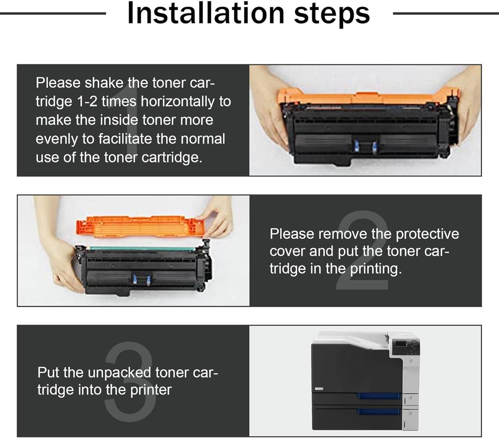 Compatible 650A CE271A Remanufactured Toner Cartridge for HP CP5525 M750 Printer (1 Pack, Cyan) H44079
