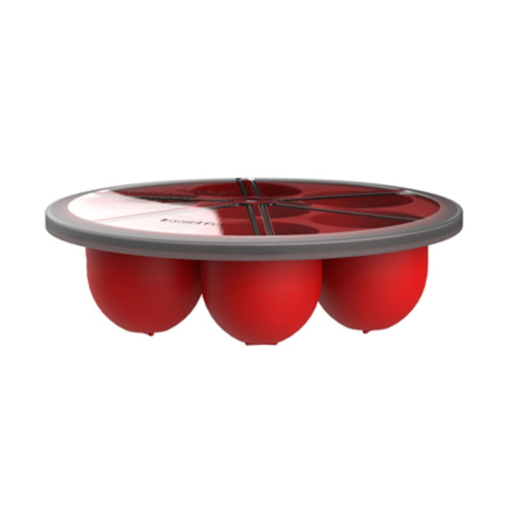 Red Silicone Cup Rack With Lid S647646